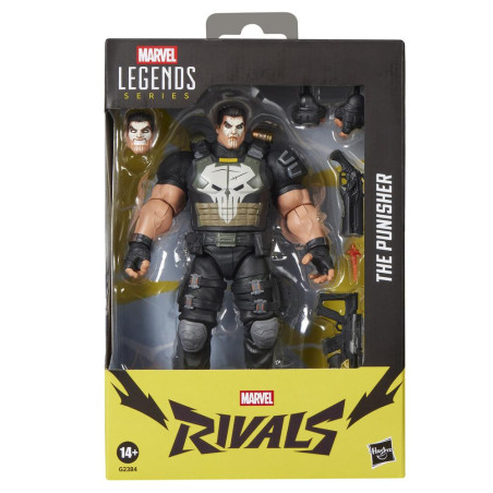 Figura hasbro marvel legends series marvel rivals the punisher