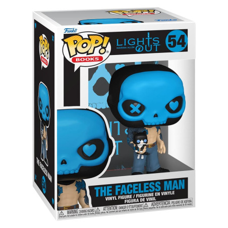 Funko pop books: into darkness lights out the faceless man